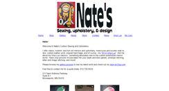 Desktop Screenshot of natescustomsewing.com