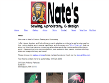 Tablet Screenshot of natescustomsewing.com